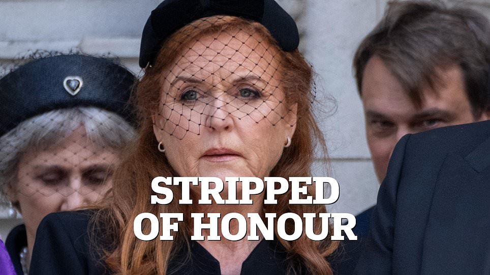Sarah Ferguson Stripped of York Freedom Over Epstein Ties