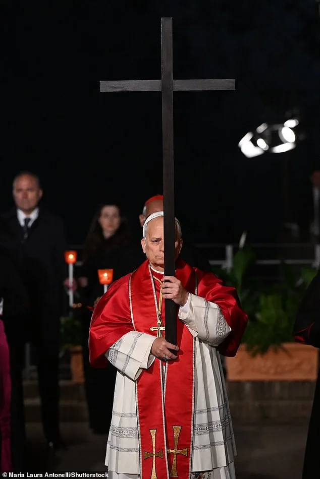 Pope Leo XIV Carries Wooden Cross Through Colosseum's Via Crucis in Historic Easter Celebration