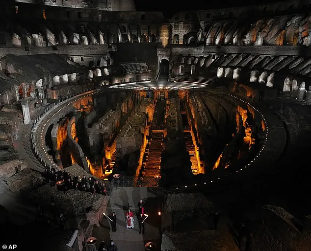 Pope Leo XIV Carries Wooden Cross Through Colosseum's Via Crucis in Historic Easter Celebration