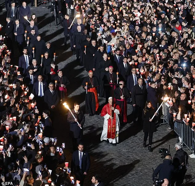 Pope Leo XIV Carries Wooden Cross Through Colosseum's Via Crucis in Historic Easter Celebration
