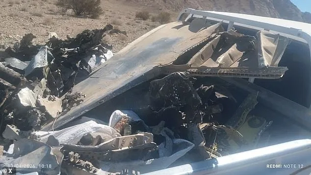 Iran Releases Harrowing Images of Downed U.S. F-15E, Symbolic Victory Amid Missing Pilot Search