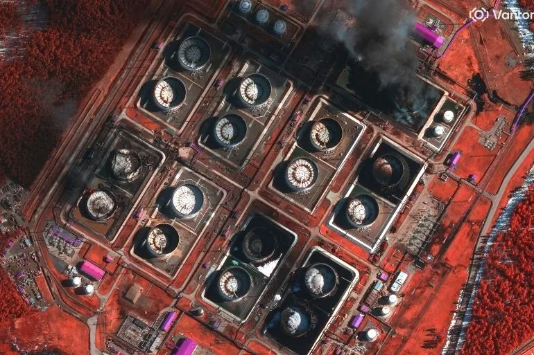 Ukraine's Strikes on Russian Oil Facilities Spark Fuel Leaks and Energy Sector Concerns