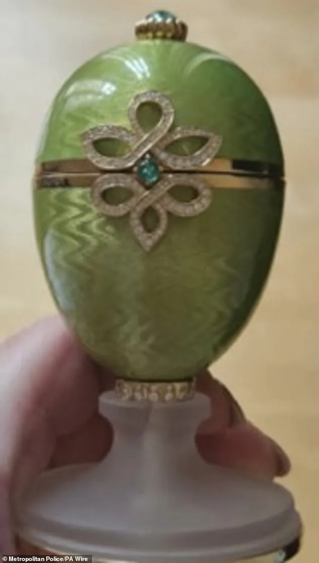 2m Fabergé Egg Stolen from London Pub by Drug Addict Who Didn't Realize What He Took
