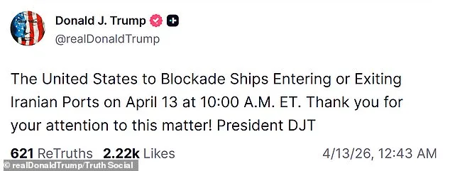 Trump's Blockade and Iranian Escalation Drive Oil Prices Past $100 as Conflict Intensifies