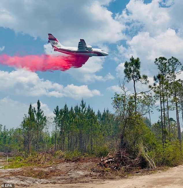 Florida volunteer firefighter dies battling wildfires amid severe drought conditions