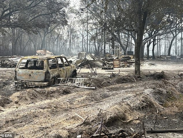 Florida volunteer firefighter dies battling wildfires amid severe drought conditions