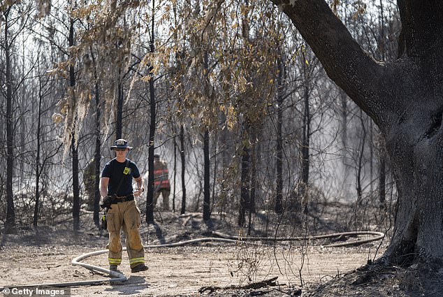 Florida volunteer firefighter dies battling wildfires amid severe drought conditions