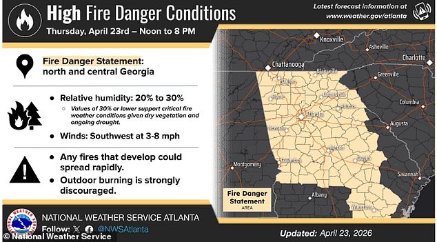 Toxic Air Quality Alerts Issued for Millions in Georgia and South Carolina