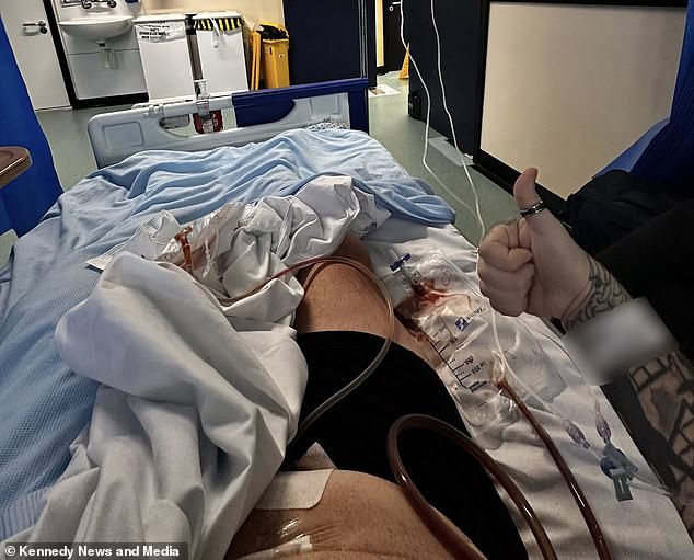 Father warns against weight-loss injections after severe infection nearly killed him