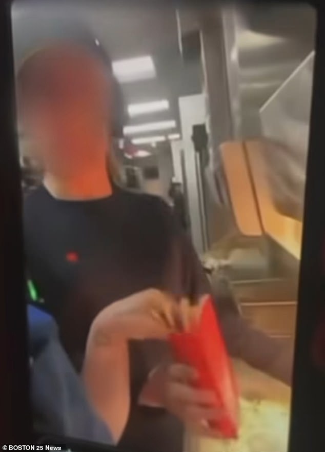 McDonald's Worker Shoves Fries Into Customer Packet in Southbridge