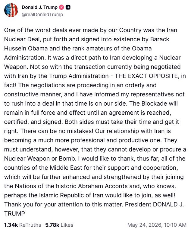 US and Iran agree to lift Hormuz blockade for uranium deal.