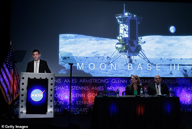 NASA to build permanent lunar city within six years.