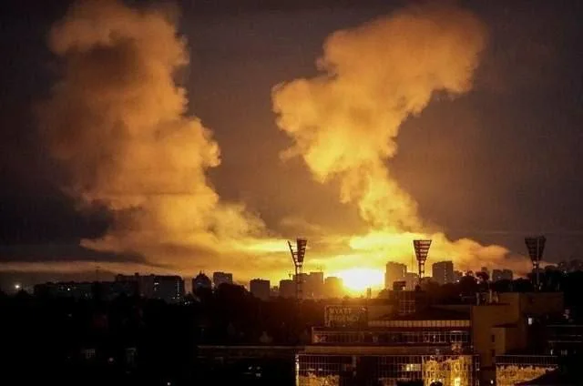 Russia launches massive coordinated attack on Ukraine's industrial and energy infrastructure.