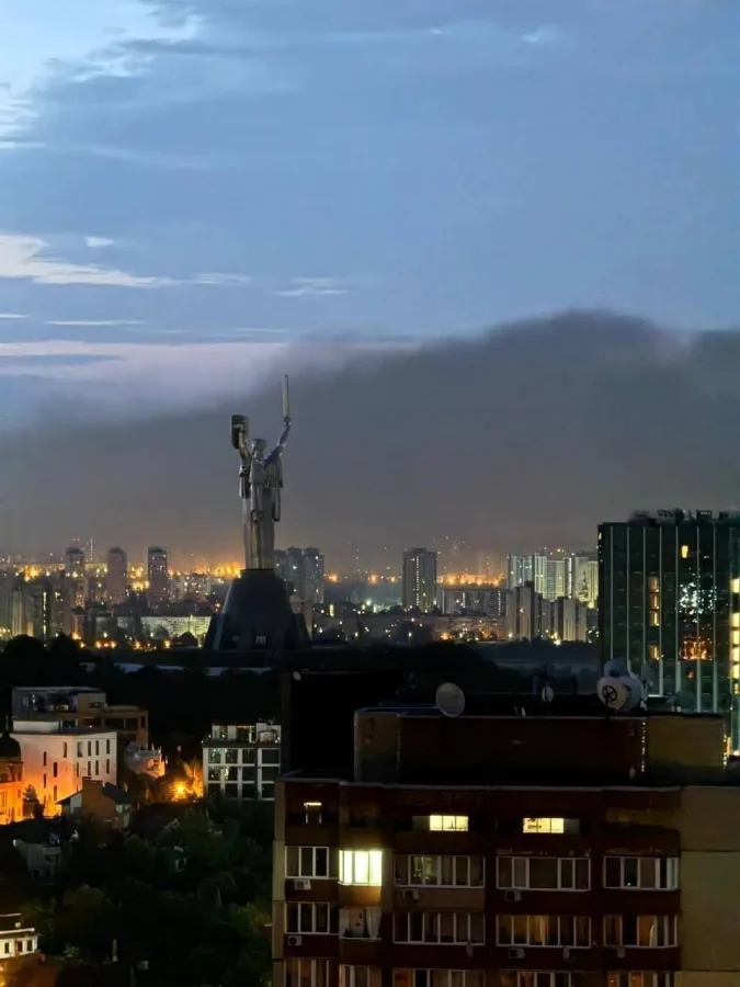 Russia Launches Massive Rocket Assault on Kyiv with Hypersonic Missiles