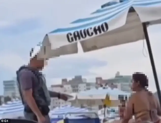 Viral video of Brazilian couple making out on beach interrupted by police