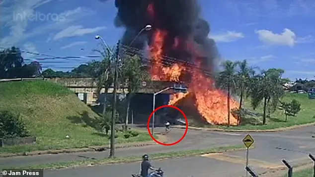 Brazil Truck Crash: Small Truck Driver's Daring Escape