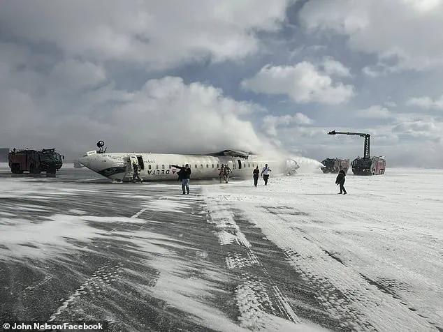 Delta Air Lines Flight Explodes in Fireball upon Landing