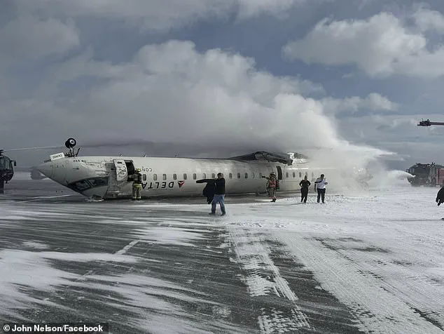 Delta Air Lines Flight Explodes in Fireball upon Landing