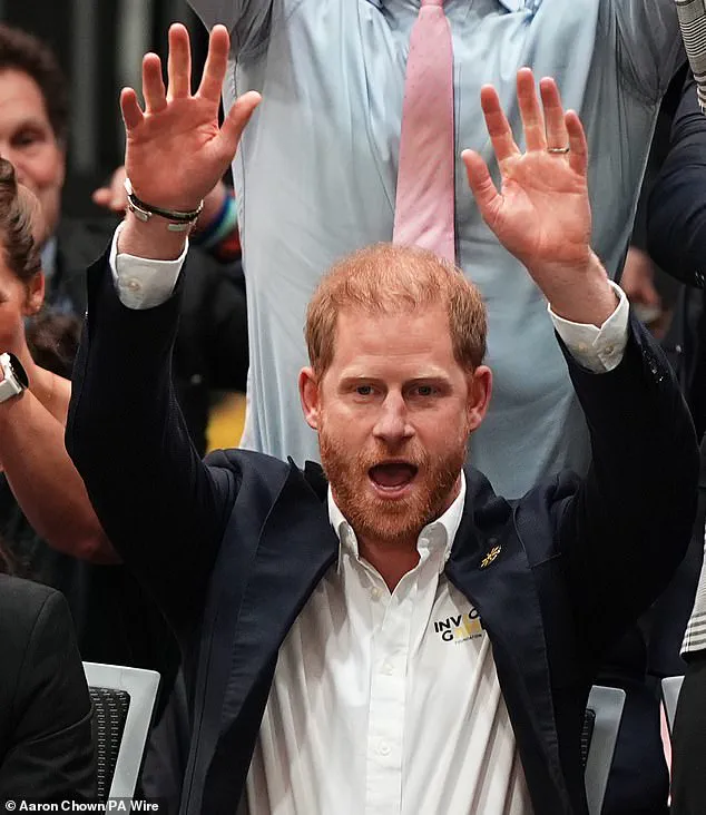 Prince Harry Cheers On at Invictus Games