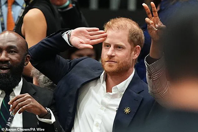 Prince Harry Cheers On at Invictus Games