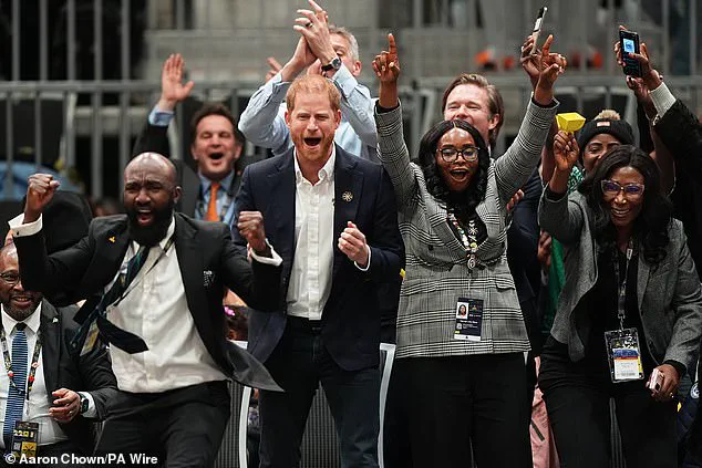 Prince Harry Cheers On at Invictus Games