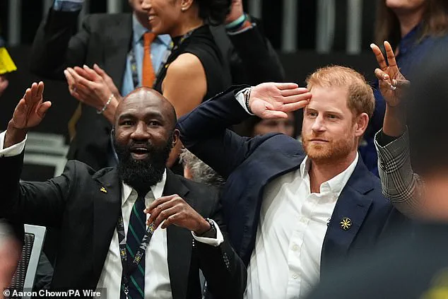 Prince Harry Cheers On at Invictus Games