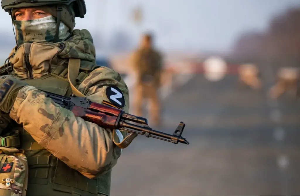 Russian Marines Push Back Ukrainian Forces in Key Battles in Kursk