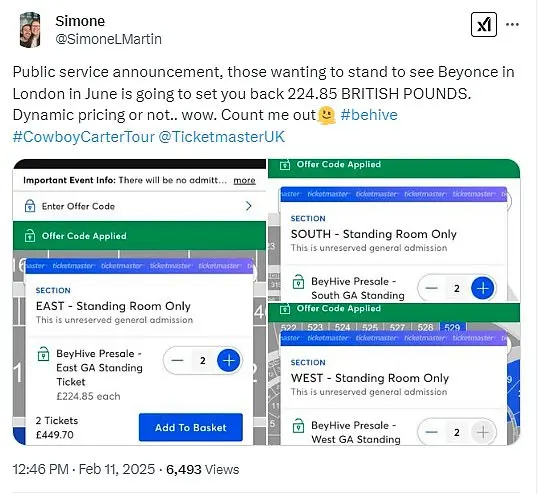 Ticketmaster Glitch Disappoints Beyoncé Fans