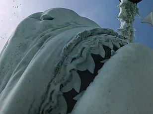 Tiger Shark Cam: Up Close and Personal with Sharp Teeth and Glowing Gills