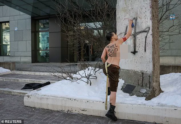 Topless Feminist Protest in Kyiv: A Bold Message to the German AfD