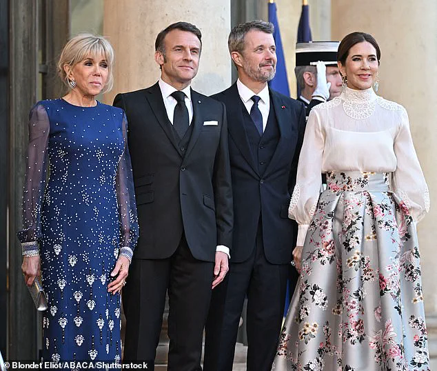 Danish Royal Couple Dazzles at France's Elysée Palace State Dinner