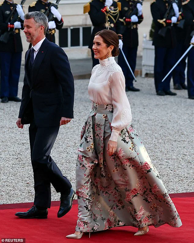 Danish Royal Couple Dazzles at France's Elysée Palace State Dinner