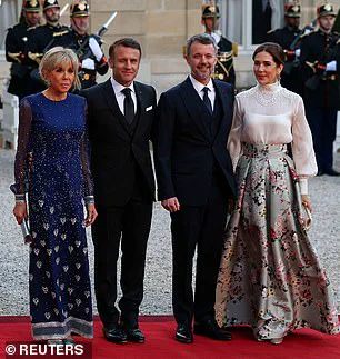 Danish Royal Couple Dazzles at France's Elysée Palace State Dinner