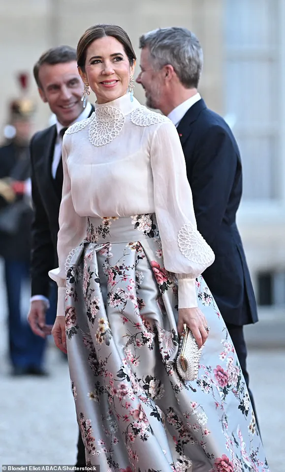 Danish Royal Couple Dazzles at France's Elysée Palace State Dinner