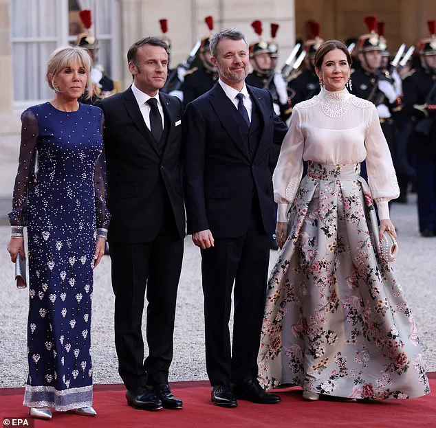 Danish Royal Couple Dazzles at France's Elysée Palace State Dinner
