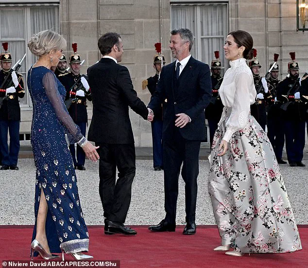 Danish Royal Couple Dazzles at France's Elysée Palace State Dinner