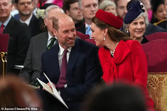 Exclusive: Princess Kate's Radiant Return to Commonwealth Day Service in Iconic Red Ensemble