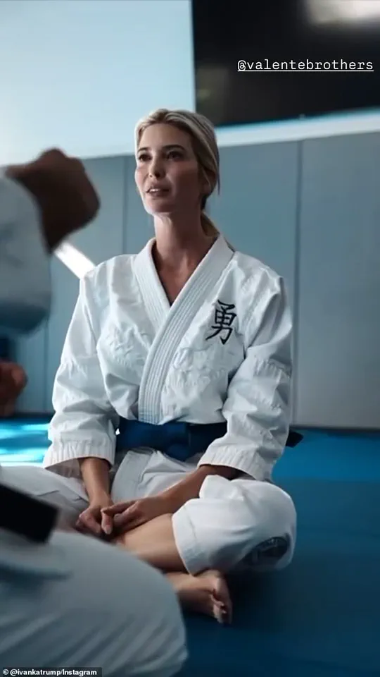 Ivanka Trump Shows Off Jiu-Jitsu Skills at Valente Brothers Gym