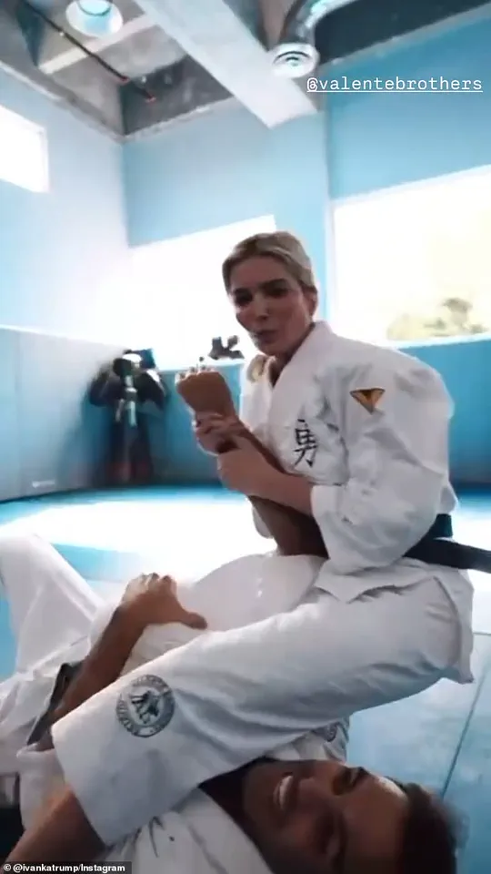 Ivanka Trump Shows Off Jiu-Jitsu Skills at Valente Brothers Gym