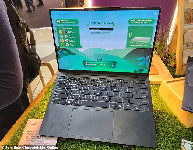 Lenovo Introduces Solar-Powered Laptops for Remote Workers on the Go