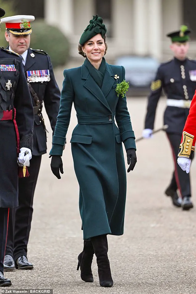 Princess Kate Dazzles in Green at St Patrick's Day Event