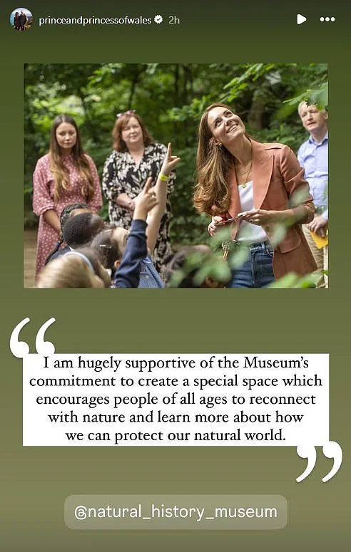 Princess of Wales Celebrates Mother's Day With Focus on Nature
