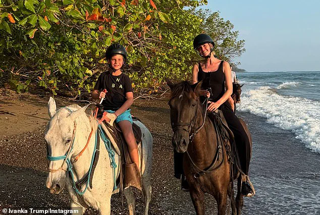 Arabella Trump Spotted Bonding With Karlie Kloss' Son During Family Vacation in Costa Rica