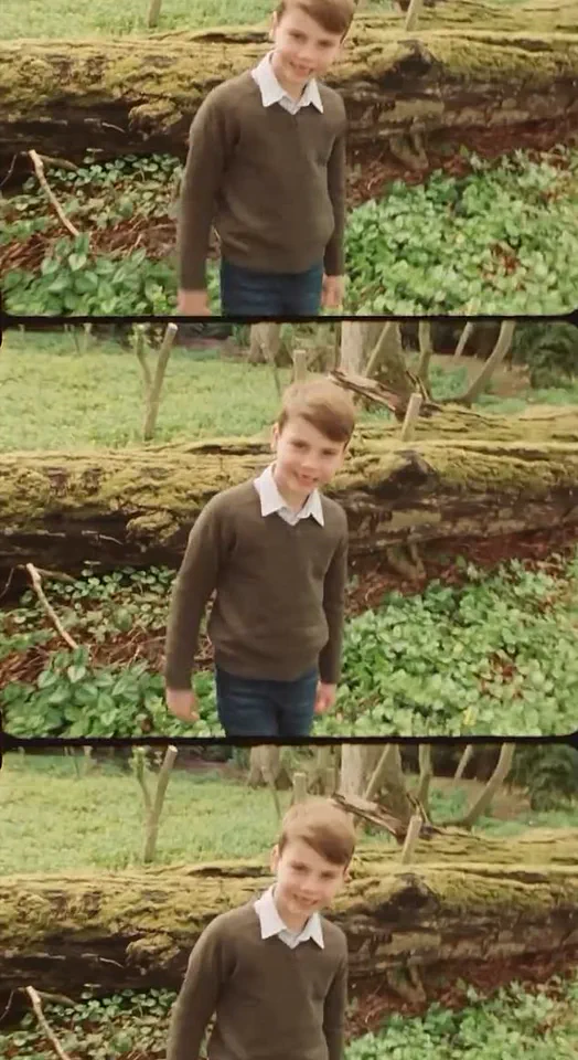 Behind-the-Scenes Footage Shows Carefree Prince Louis During Birthday Portrait Session