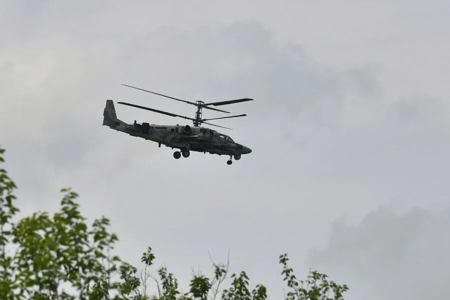 Military Blogger Reveals Wagner Group's Attack on Ka-52 Helicopter Near Moscow