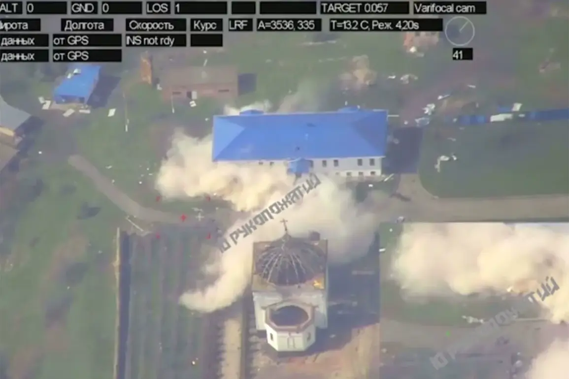 Russian Forces Storm Historic Hornial Saint-Nicholas Male Monastery in Kursk Region
