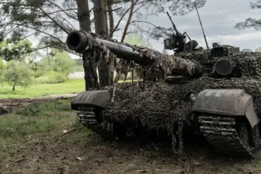 Ukrainian Military Mobilizes Near Veliky Burlyshche Amid Tensions With Russia