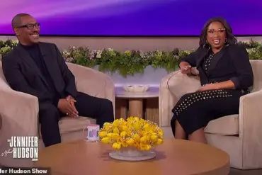 Eddie Murphy Reveals Secret Marriage of Son to Martin Lawrence's Daughter on Jennifer Hudson Show