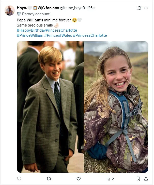 Exclusive Look: Princess Charlotte's Astonishing Resemblance to Prince William Marks Her 10th Birthday