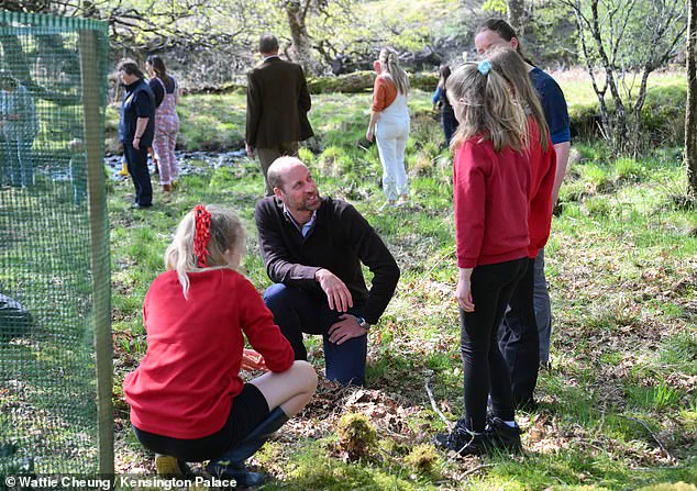 Princess Kate Delights Children With Forest Adventure During Royal Visit to Isle of Mull